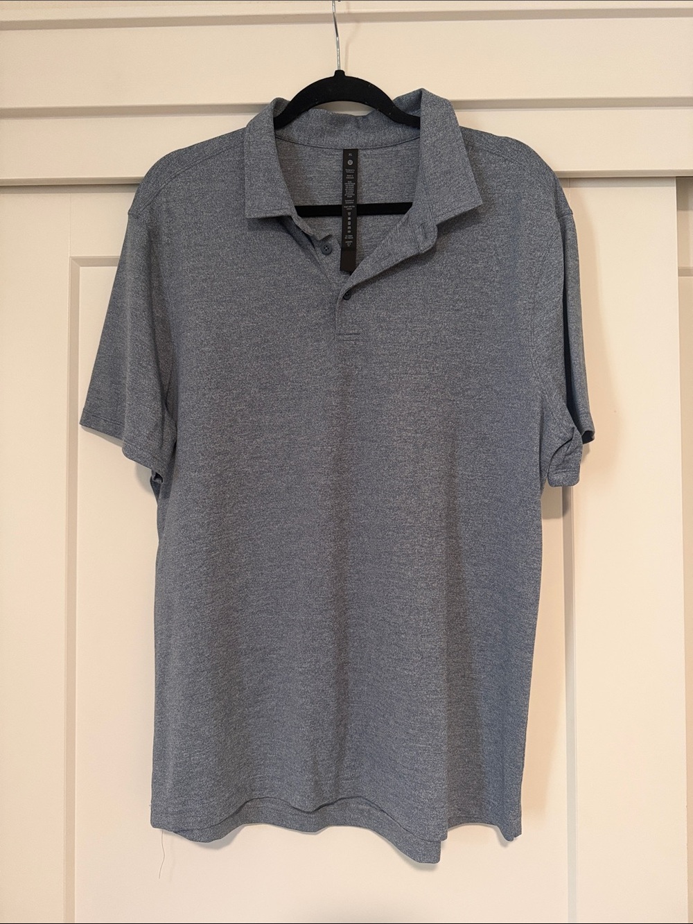 Men's Heather Blue Polo Shirt : Lululemon